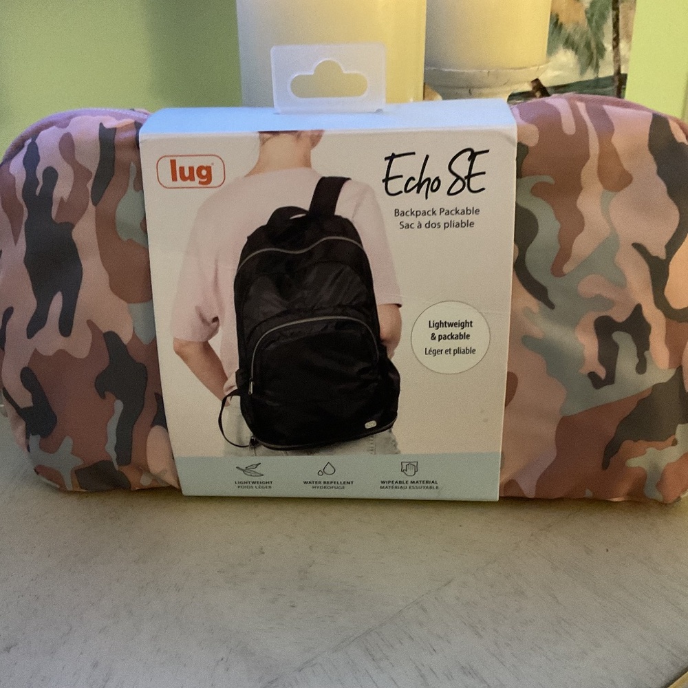 Echo SE 2 Packable Backpack - Camo Rose